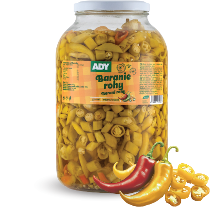 Baranie rohy Krájané