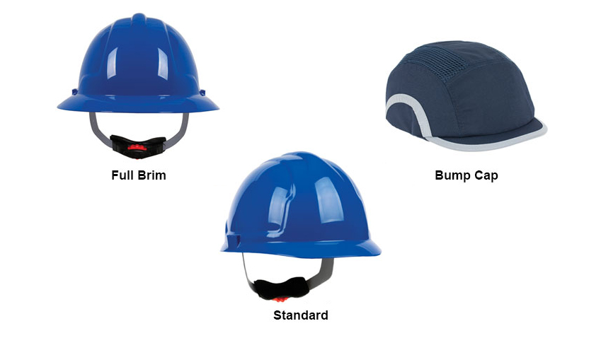 Types of head protection