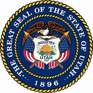 The Great Seal of the State of Utah - 1896