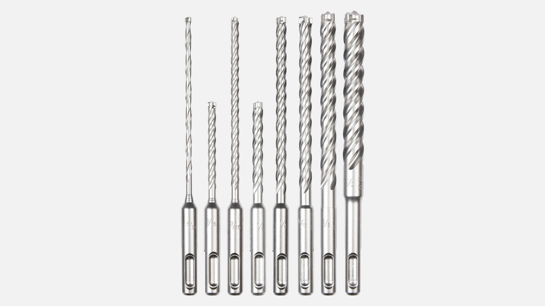 Hex shank drill bit set