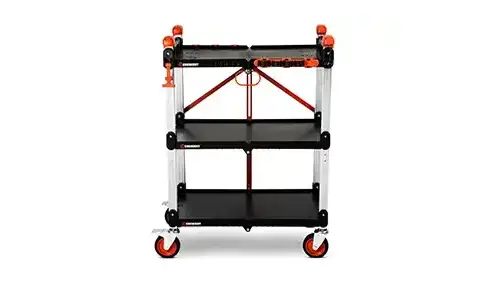 Crescent Folding 3 Drawer Cart Utility Cart