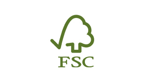 Eco-friendly logo - Forest Stewardship Council (FSC)