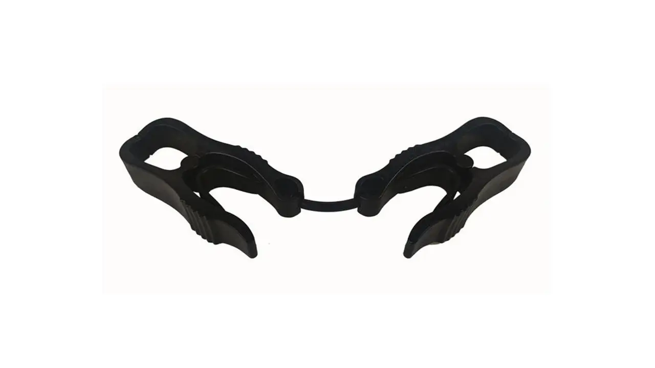 Glove Clip, Plastic, Black, 1 Pair