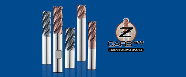 With a specialized five flute design, Z-Carb HPR Five Flute Roughing End Mills are ideal for achieving high material removal rates and superior finishes.