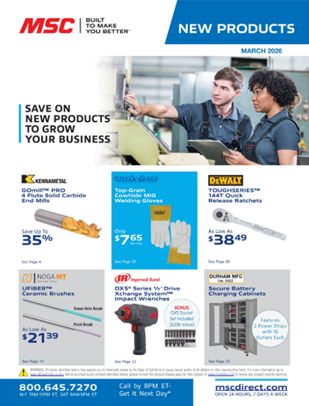 New Products Sales Flyer Thumbnail