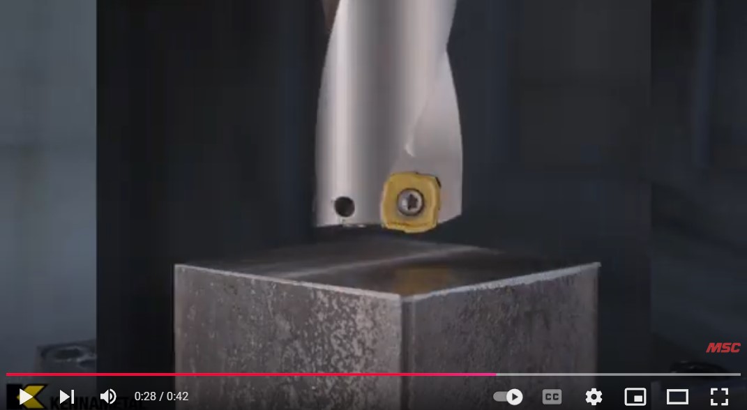 Introducing Kennametal-s Indexable Drill Fix PRO video thumbnail