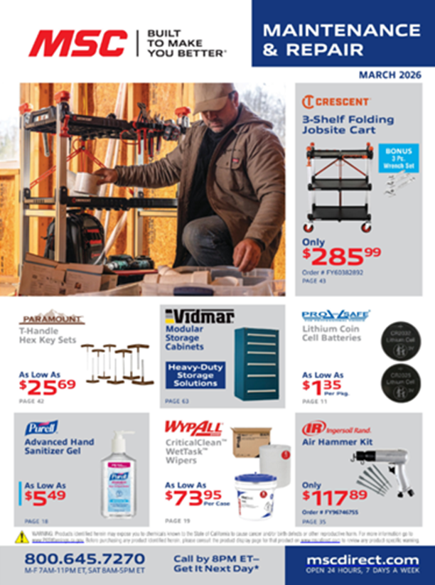 Maintenance & Repair Sales Flyer Thumbnail