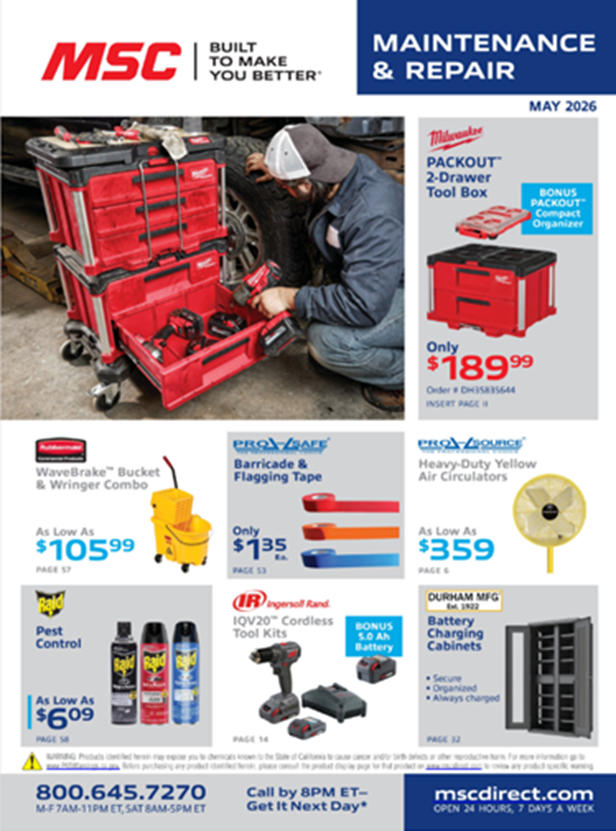 Maintenance & Repair Sales Flyer Thumbnail