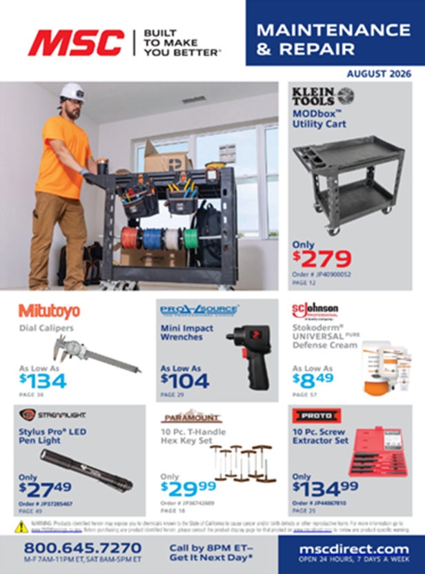 Maintenance & Repair Sales Flyer Thumbnail