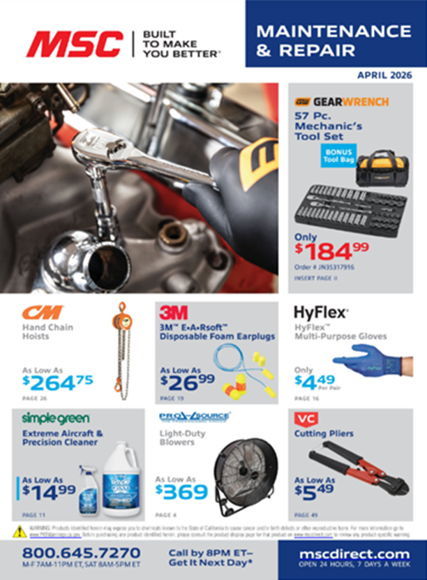 Maintenance & Repair Sales Flyer Thumbnail