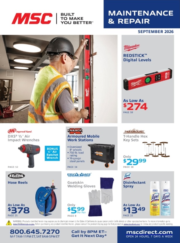 Maintenance & Repair Sales Flyer Thumbnail