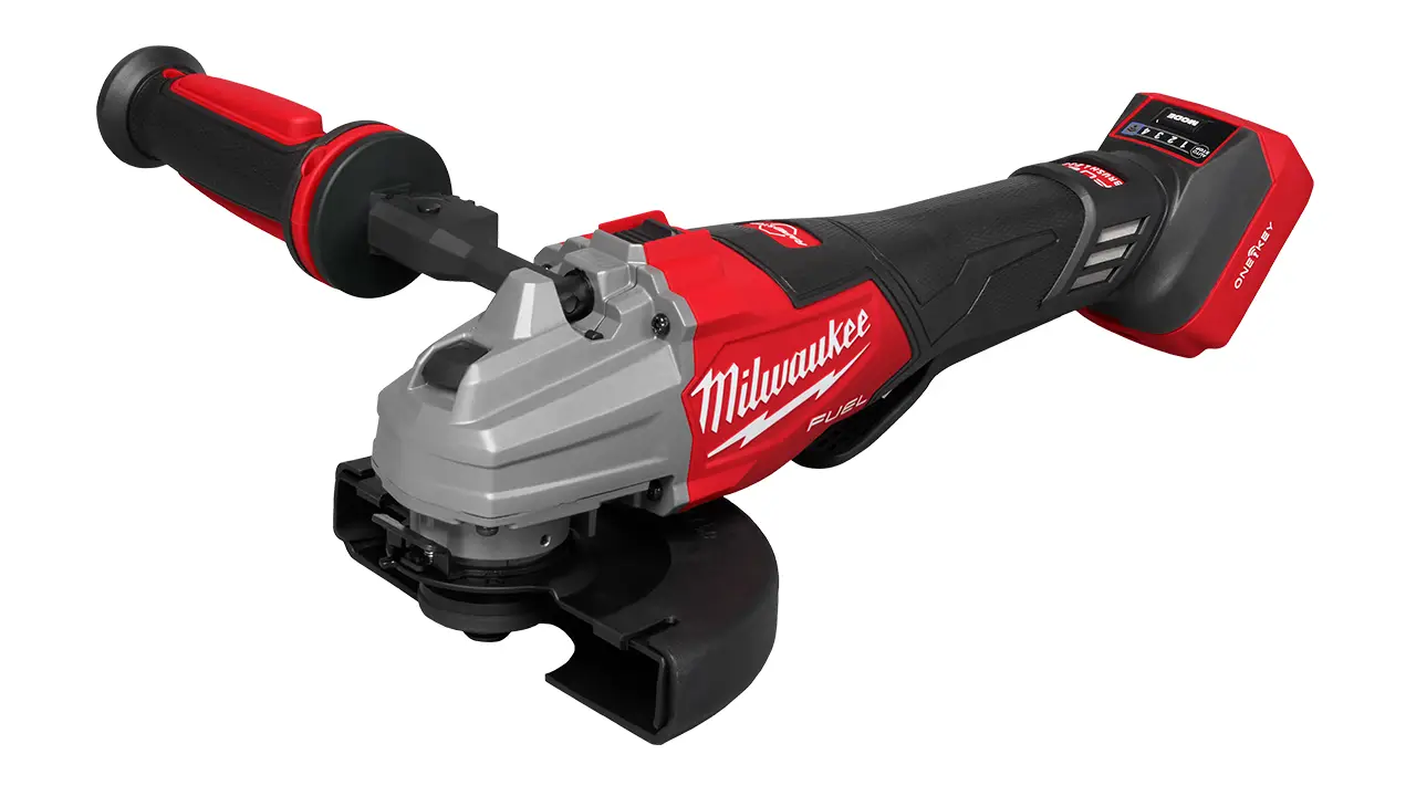 Milwaukee’s new M18 FUEL Dual Trigger Braking Grinder 