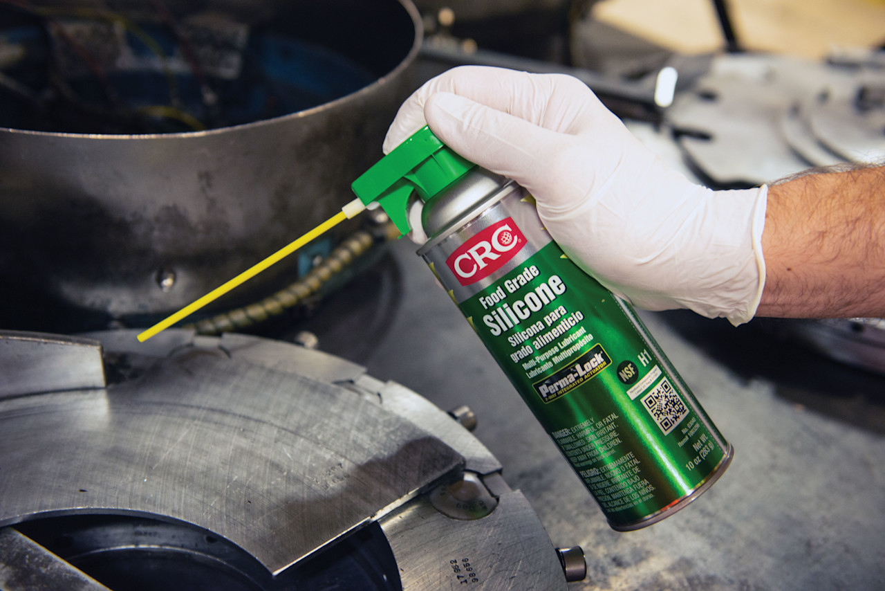 CRC H1 Food Grade Aerosol Lubricants with Perma-Lock® Cap