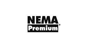 Eco-friendly logo - NEMA Premium
