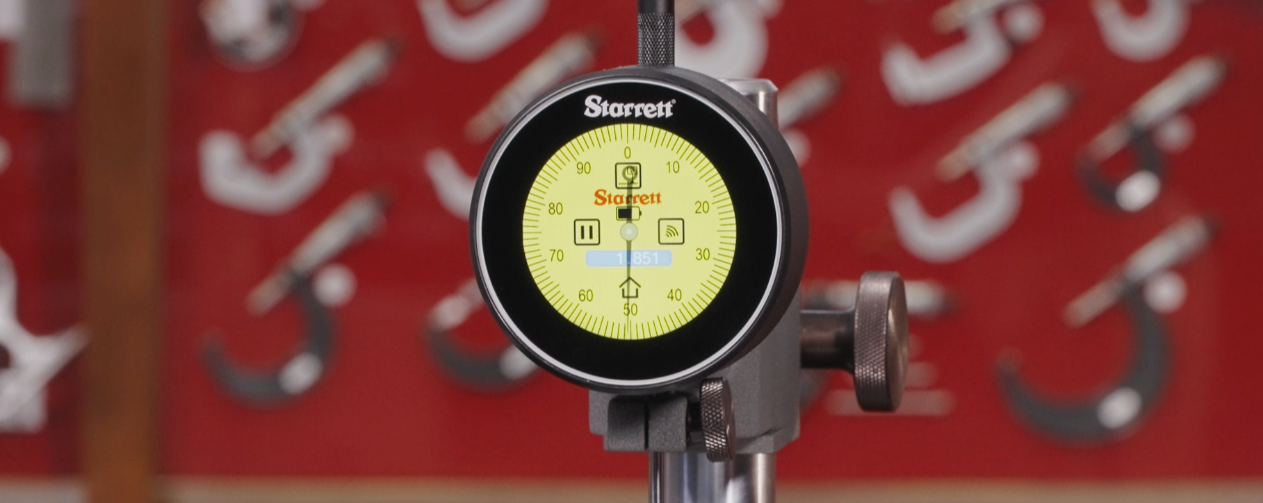 L.S. Starrett Touchscreen Electronic Indicator