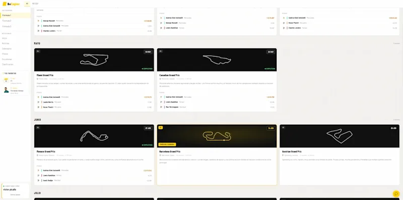 Proyectos: Calendar