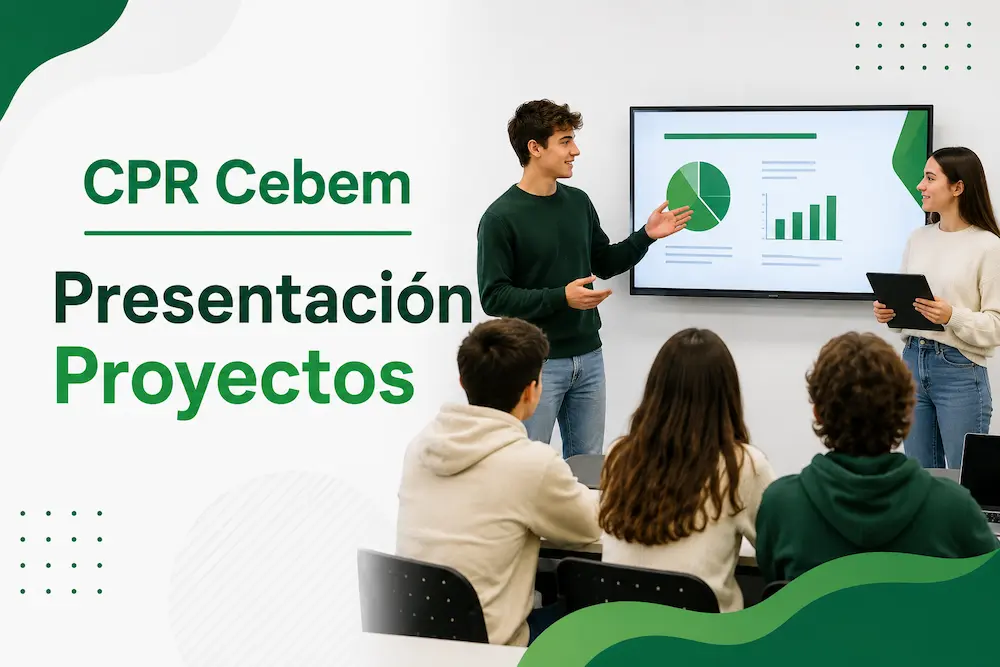 El alumnado del CPR Cebem presenta sus Proyectos de Fin de Ciclo