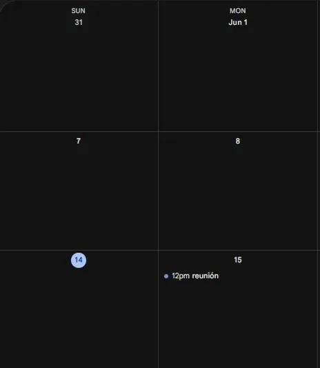 proyectos: calendar