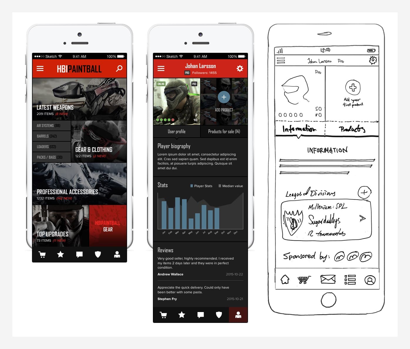 HBI Paintall concepts to graphics