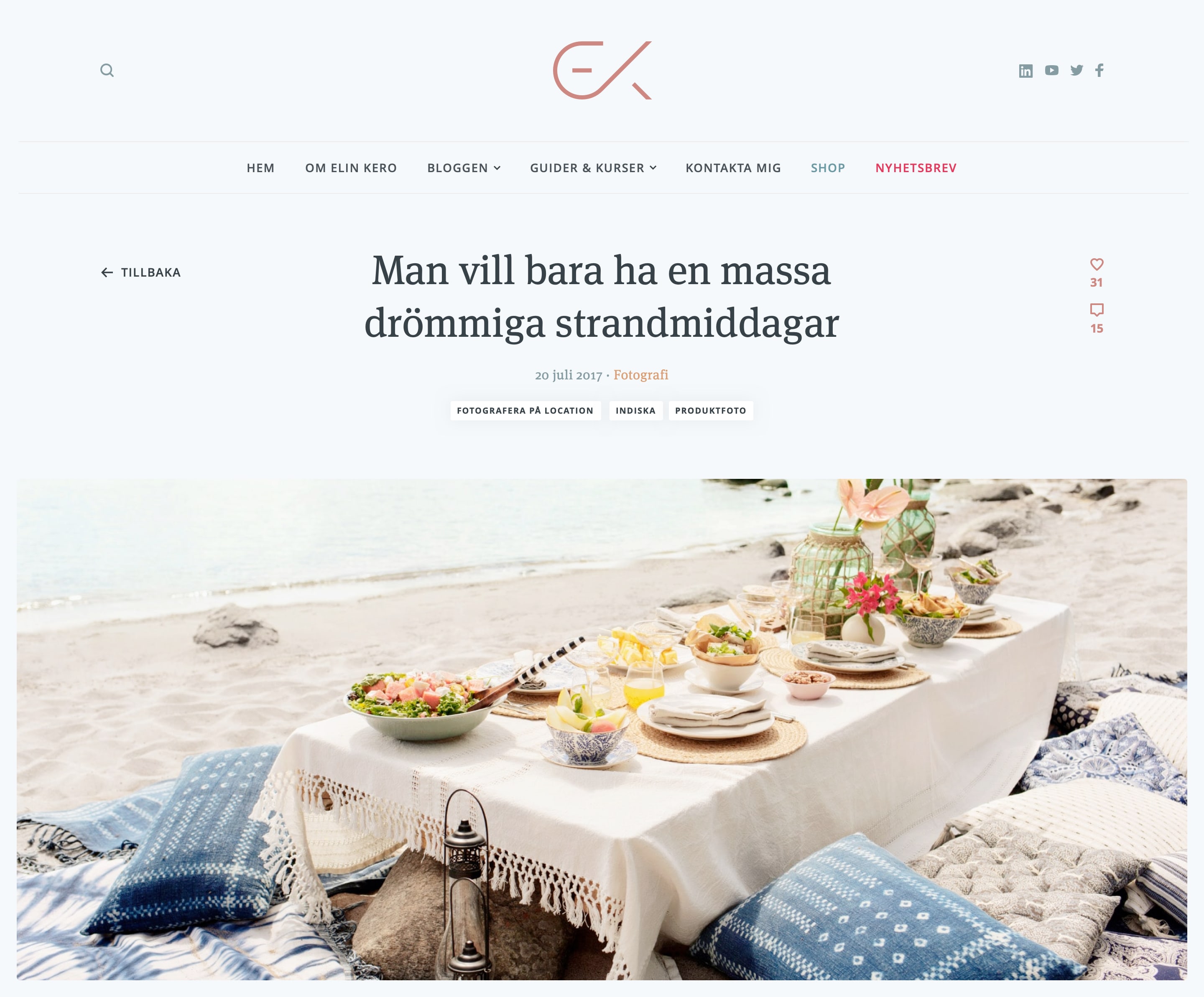 Article header