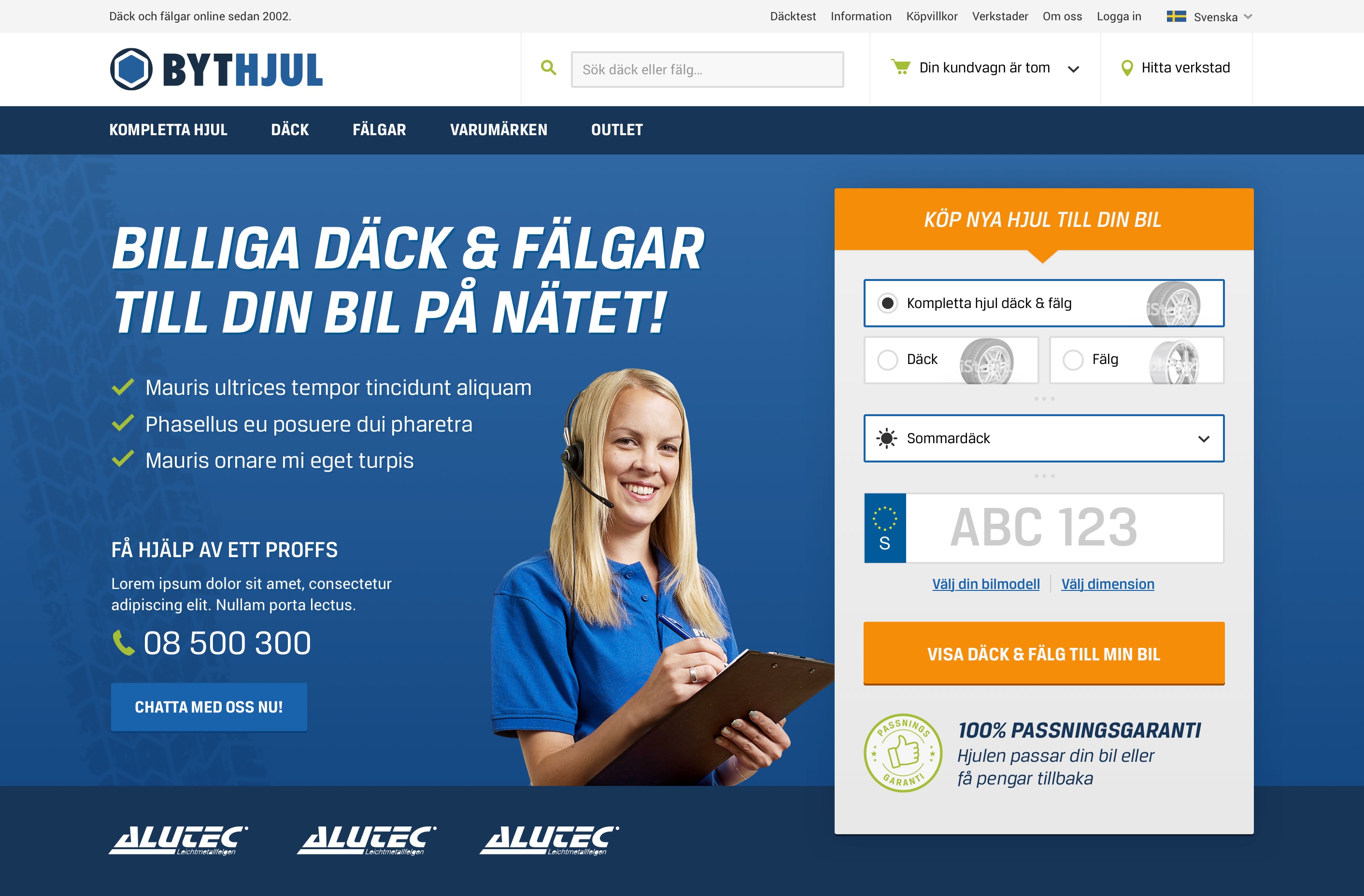 Bythjul.com startpage