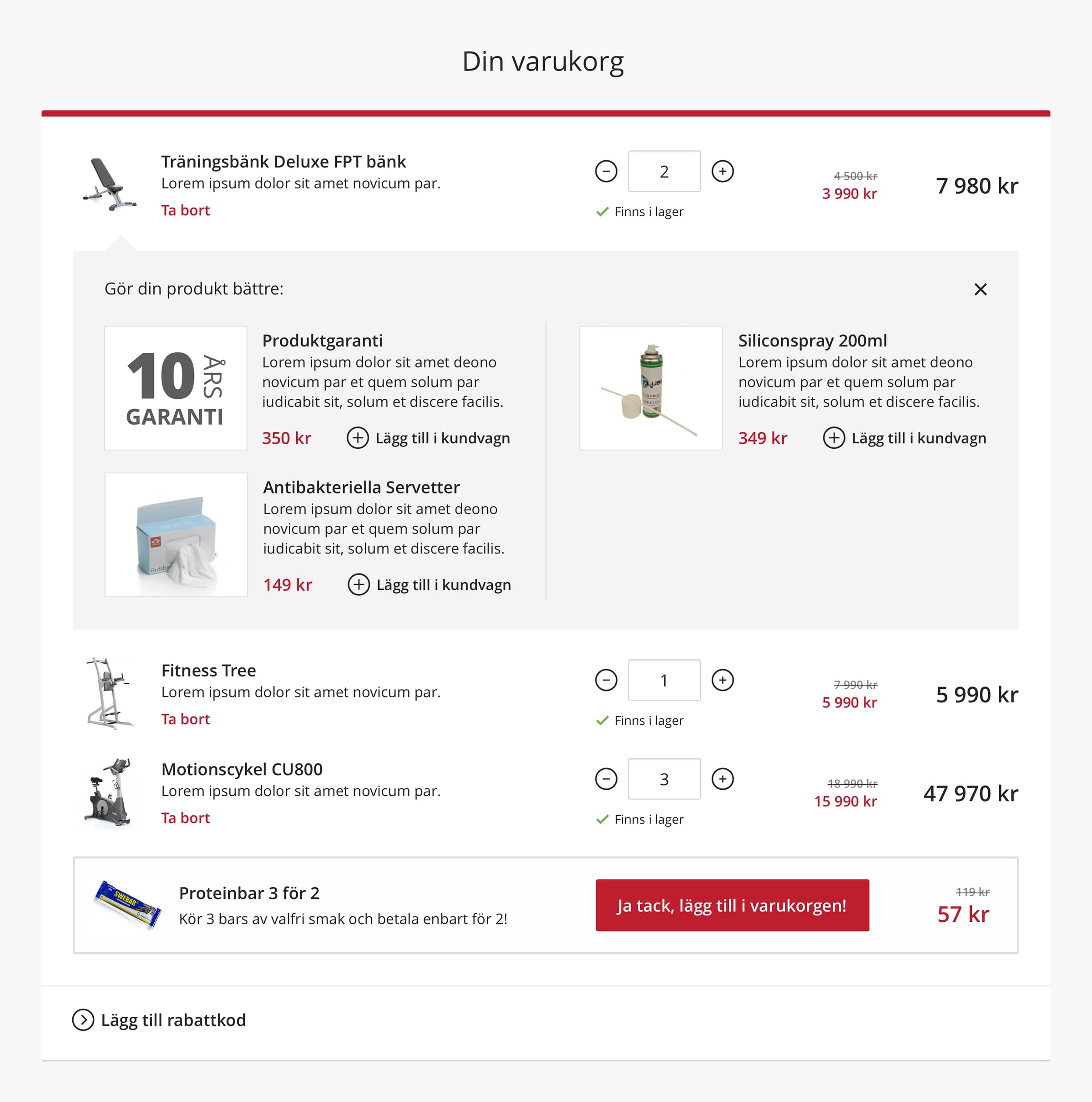 Träningspartner desktop improve product