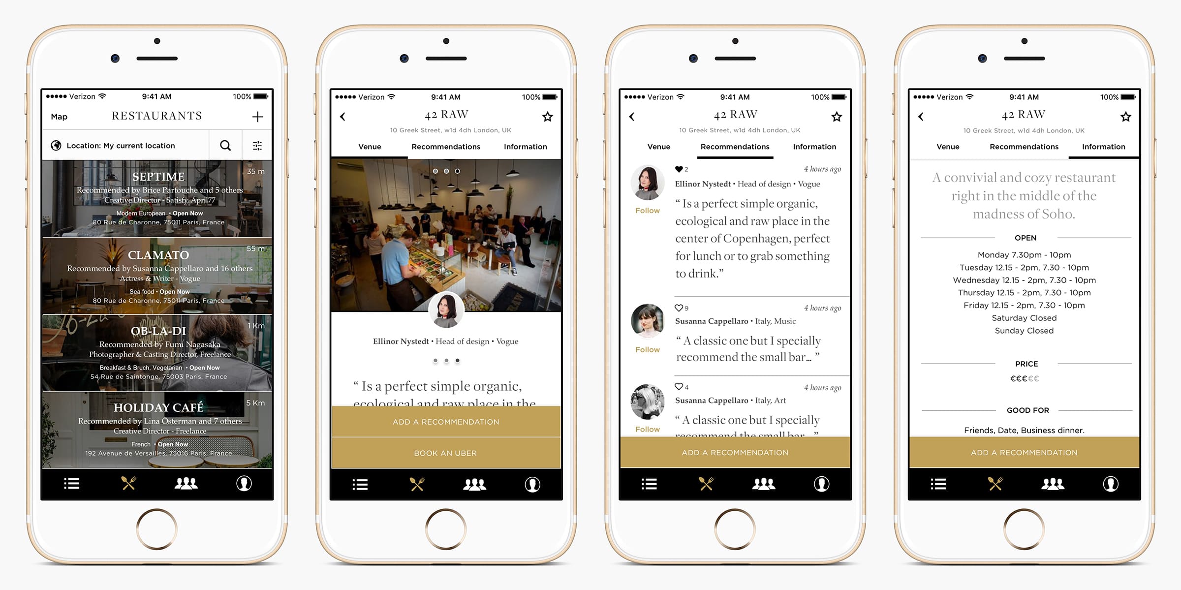 NowWhere restaurant view