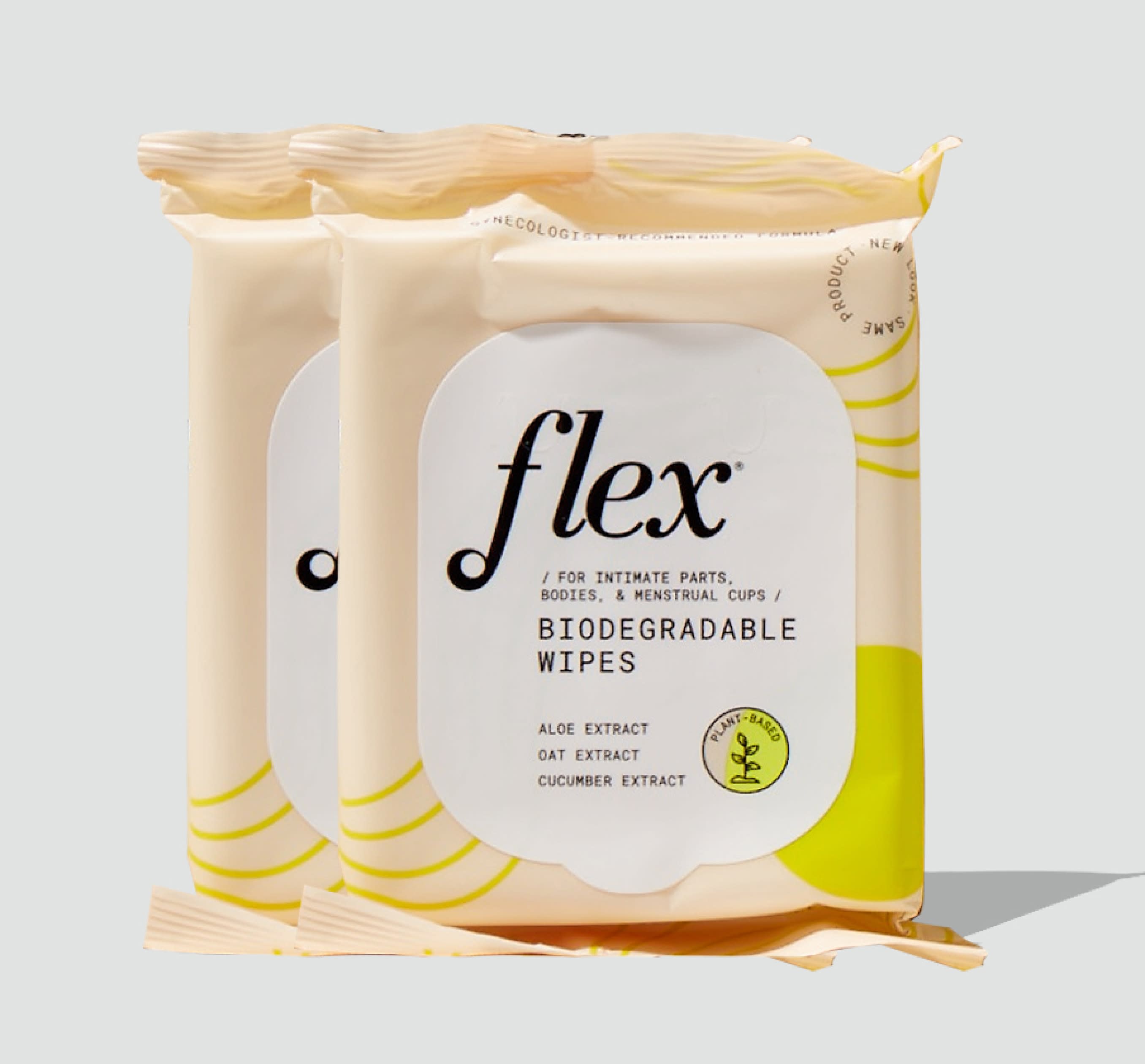 Flex Biodegradable Wipes ObGynapproved vaginal wipes Flex®