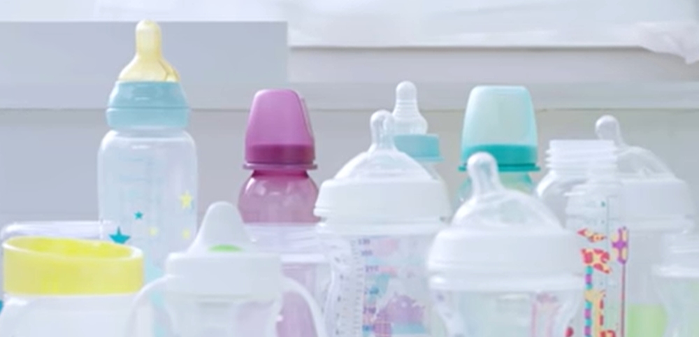 can glass baby bottles go in the dishwasher