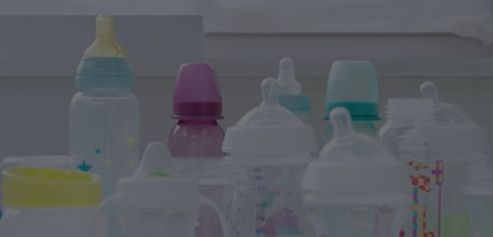 Baby bottles and nipples