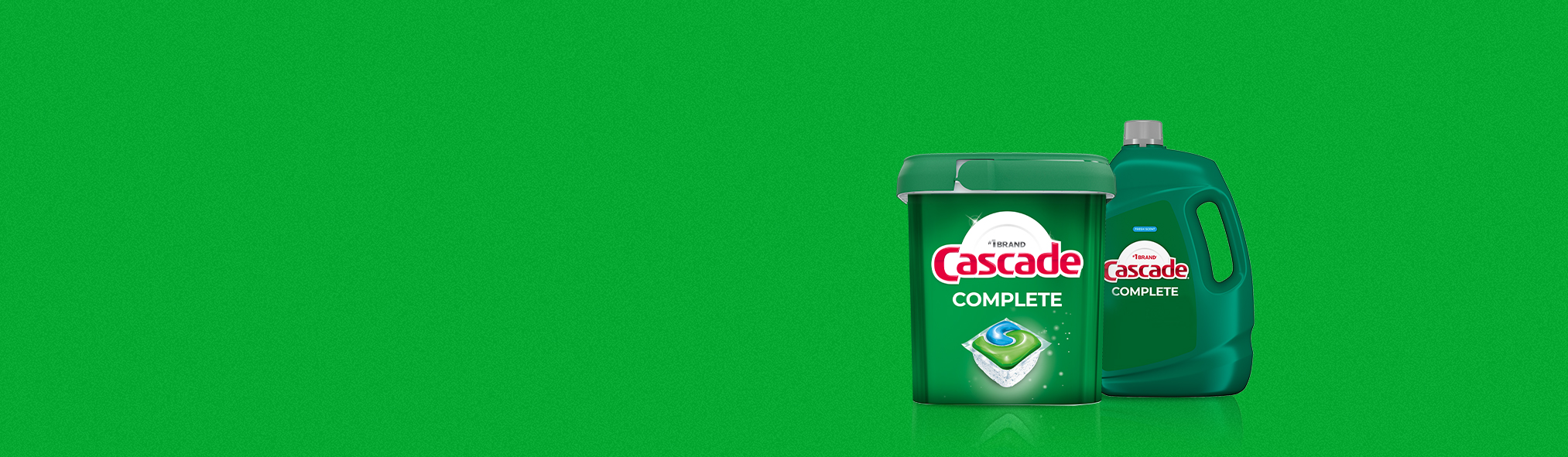 Cascade Complete Dishwasher Detergent | Cascade Detergent