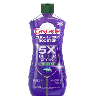 Cascade Clean + Dry Booster | Cascade Detergent