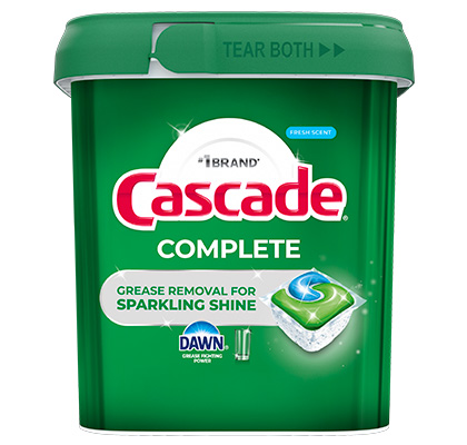 Dishwasher Liquid Power Advanced Cascade CASCADE小 TRANSPARENCY Detergent, Scent Fresh その他