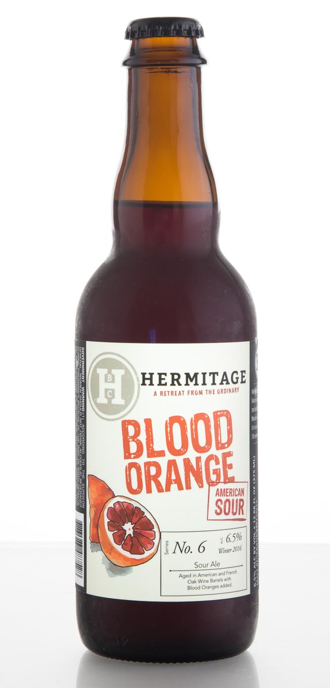 Review Hermitage Brewing Company Blood Orange American Sour Craft Beer & Brewing