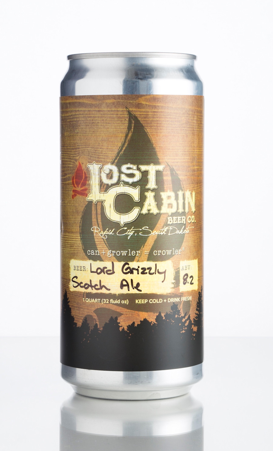 Review Lost Cabin Beer Co Lord Grizzly Craft Beer Brewing