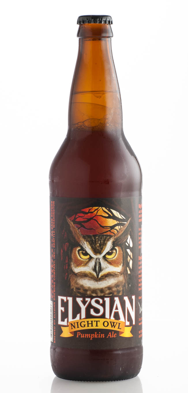 elysian night owl pumpkin beer