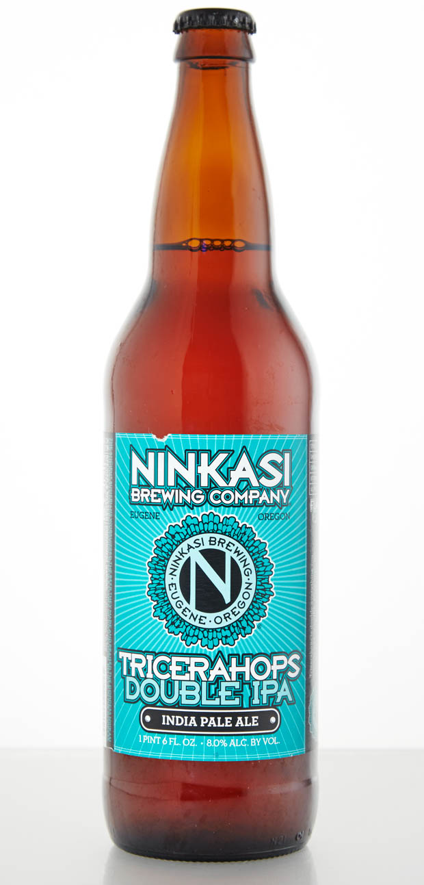 Review Ninkasi Brewing Company Tricerahops Double IPA Craft Beer