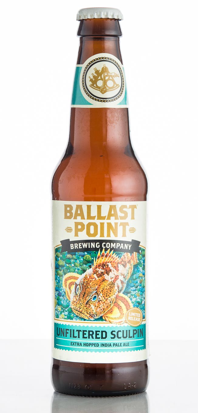 Review Ballast Point Brewing Company Unfiltered Sculpin Craft Beer
