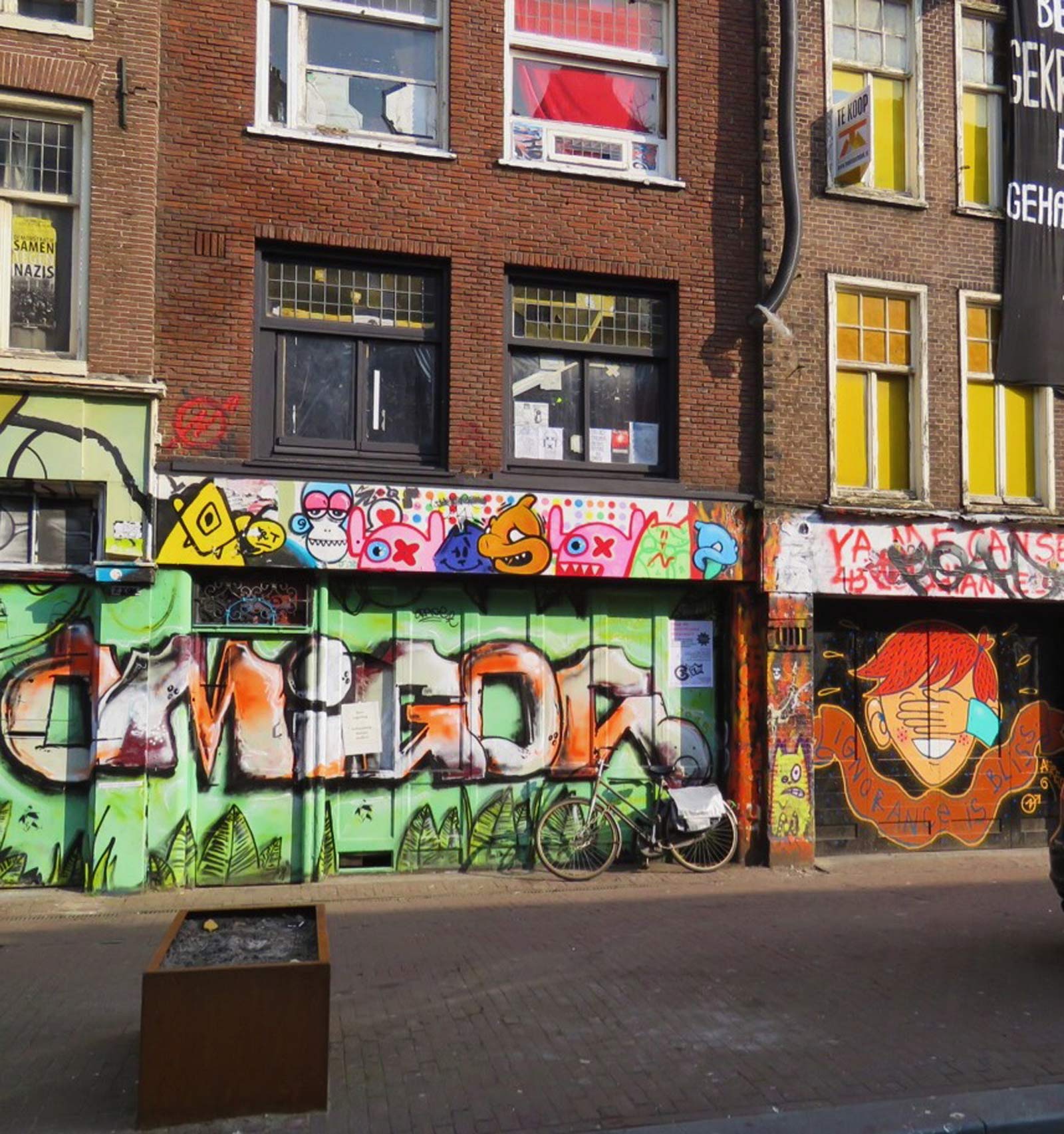 Spuistraat graffiti