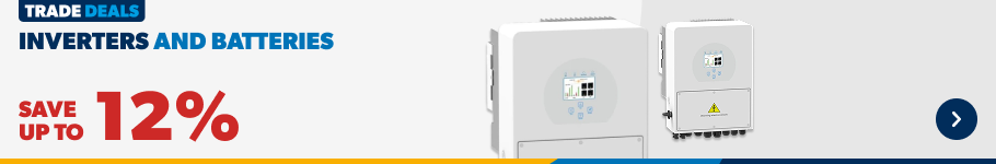 Save up to 12% on Inverters & Batteries
