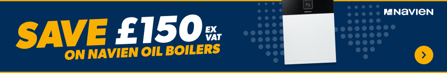 Save £150 ex vat on Navien Oil Boilers 