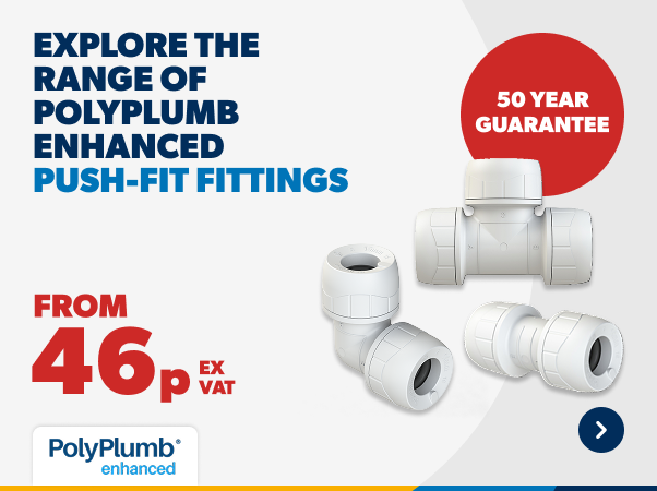 Explore the range of polyplumb enhanced push-fit fittings