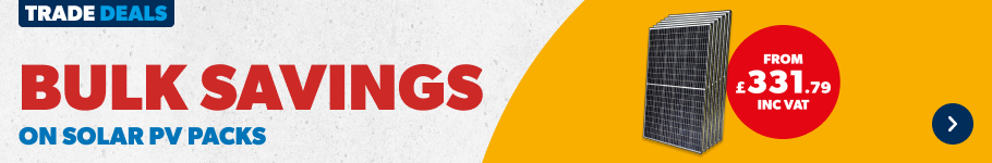 Trade Deals. Bulk Savings on solar PV Packs. Shop Now