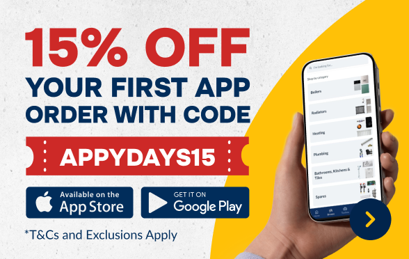 15% Off your first app order with code APPYDAYS15