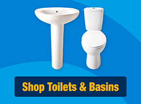 Bestselling Toilets & Basins always in stock, at every branch! Shop Now