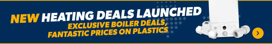 New Heating Deals Launched - exclusive boiler deals and fantastic prices on plastics 