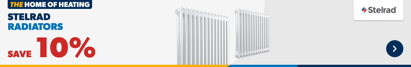 save 10%  on selected stelrad radiators 