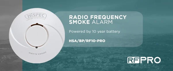Hispec radio frequency alarm