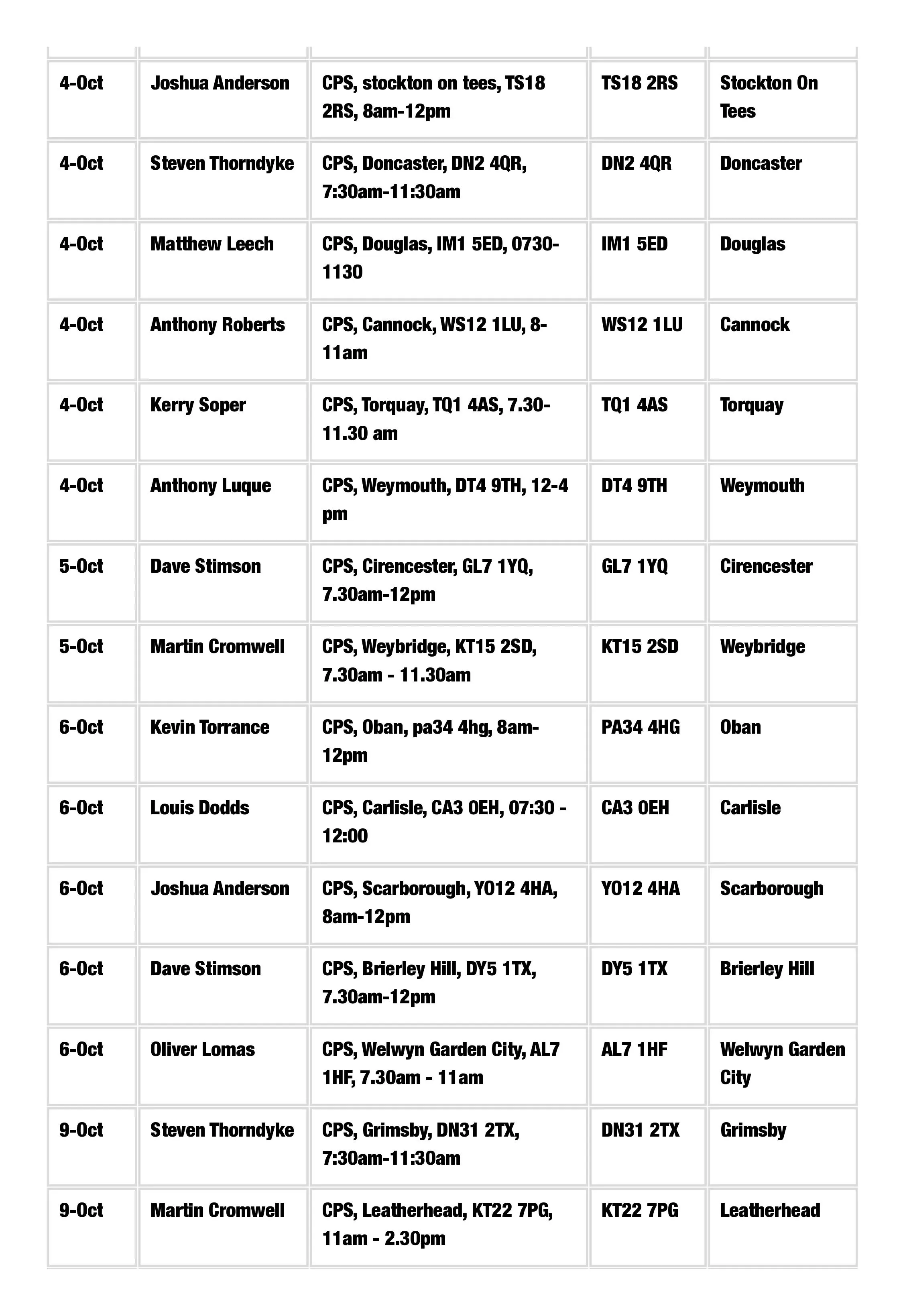 WB Trade Events Calendar 9