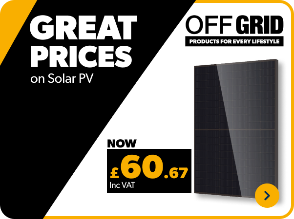 great prices on solar PV 